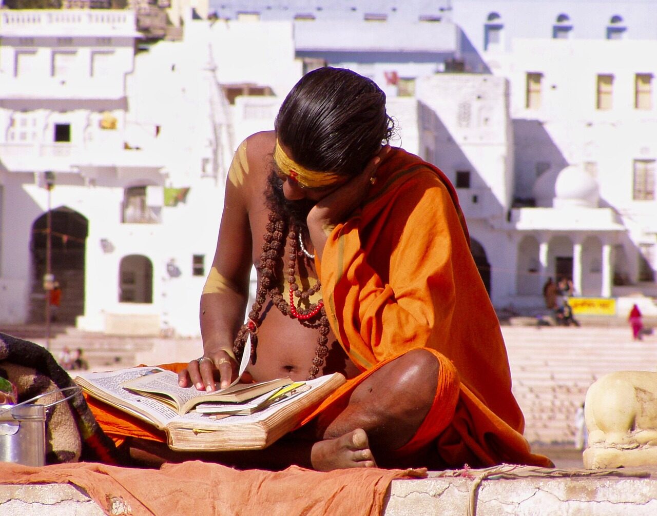 hindu, read, cross legged, a book, india, pray, hindu, hindu, hindu, hindu, hindu